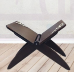 ⁦حامل خشبي أرضي – حامل مصحف خشبي طبيعي⁩ - الصورة ⁦3⁩