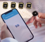 ⁦خاتم إكليرك iQibla Zikr1 Lite تسبيح ذكي، شاشة OLED، مقاوم للماء، مع شاحن USB⁩ - الصورة ⁦9⁩