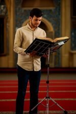 ⁦حامل استاليس ٣ مستويات – حامل مصحف من الاستانلس ستيل⁩ - الصورة ⁦4⁩