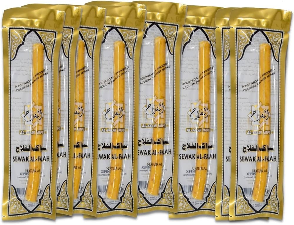 71UVa4kbZeL._AC_UF1000,1000_QL80_ عرض علبة سواك الأراك الطبيعي (12 قطعة) - متوفر بأنواع متعددة (المنار، الحرمين، الحبيب، الشجرة) - Image 1